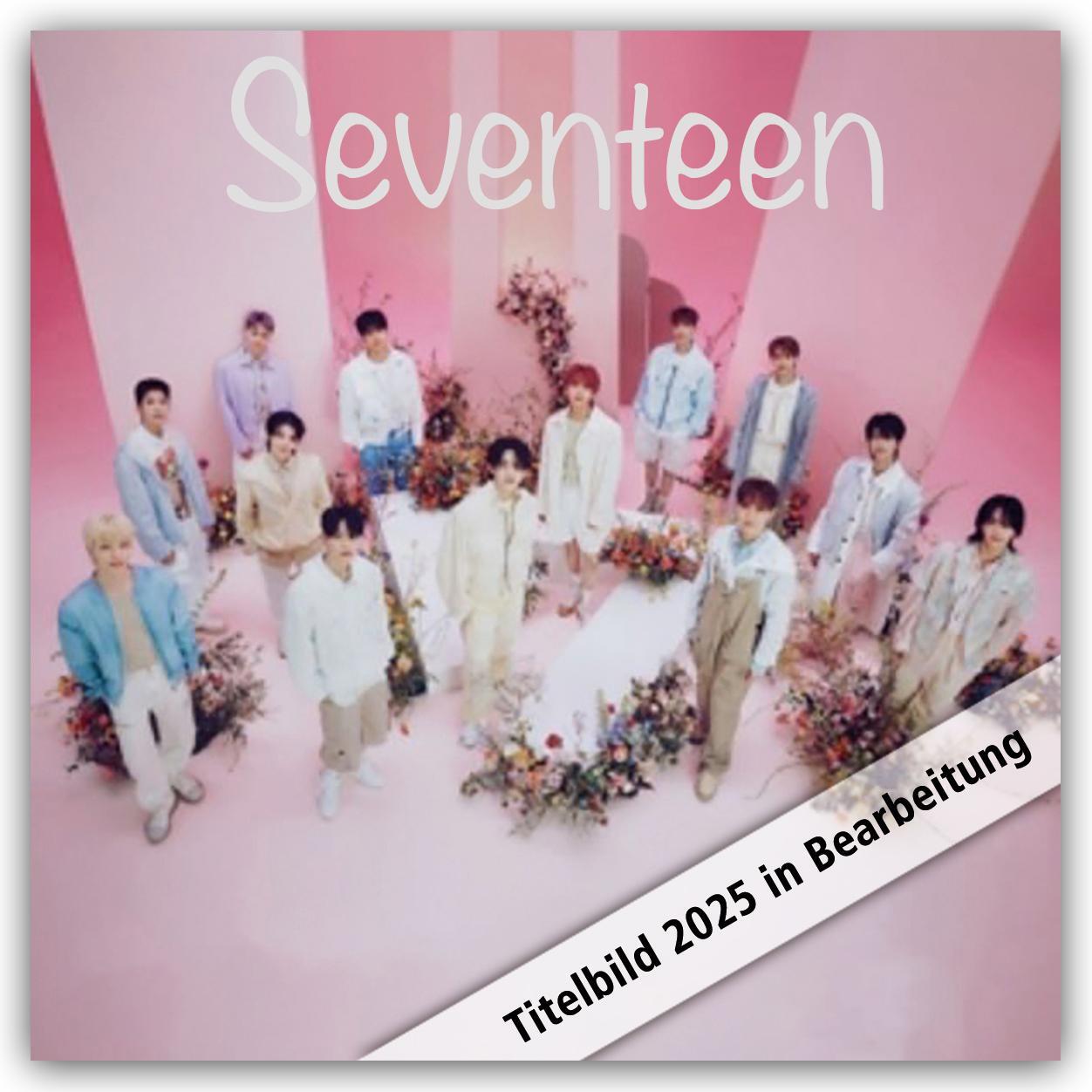 Cover: 9781975483180 | Seventeen Official 2025 12 X 24 Inch Monthly Square Wall Calendar...