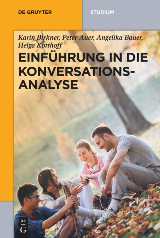 Cover: 9783110196122 | Einführung in die Konversationsanalyse | Peter Auer (u. a.) | Buch