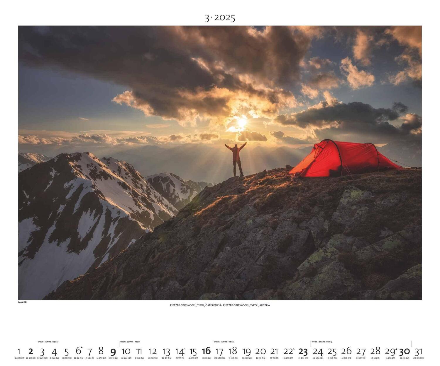 Bild: 4251734300690 | Outdoor 2025 - Foto-Kalender - Poster-Kalender - 60x50 - Natur | 28 S.