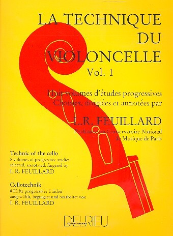 Cover: 9790231705331 | Technique Violoncelle 1 | Louis R. Feuillard | Buch | Edition Delrieu