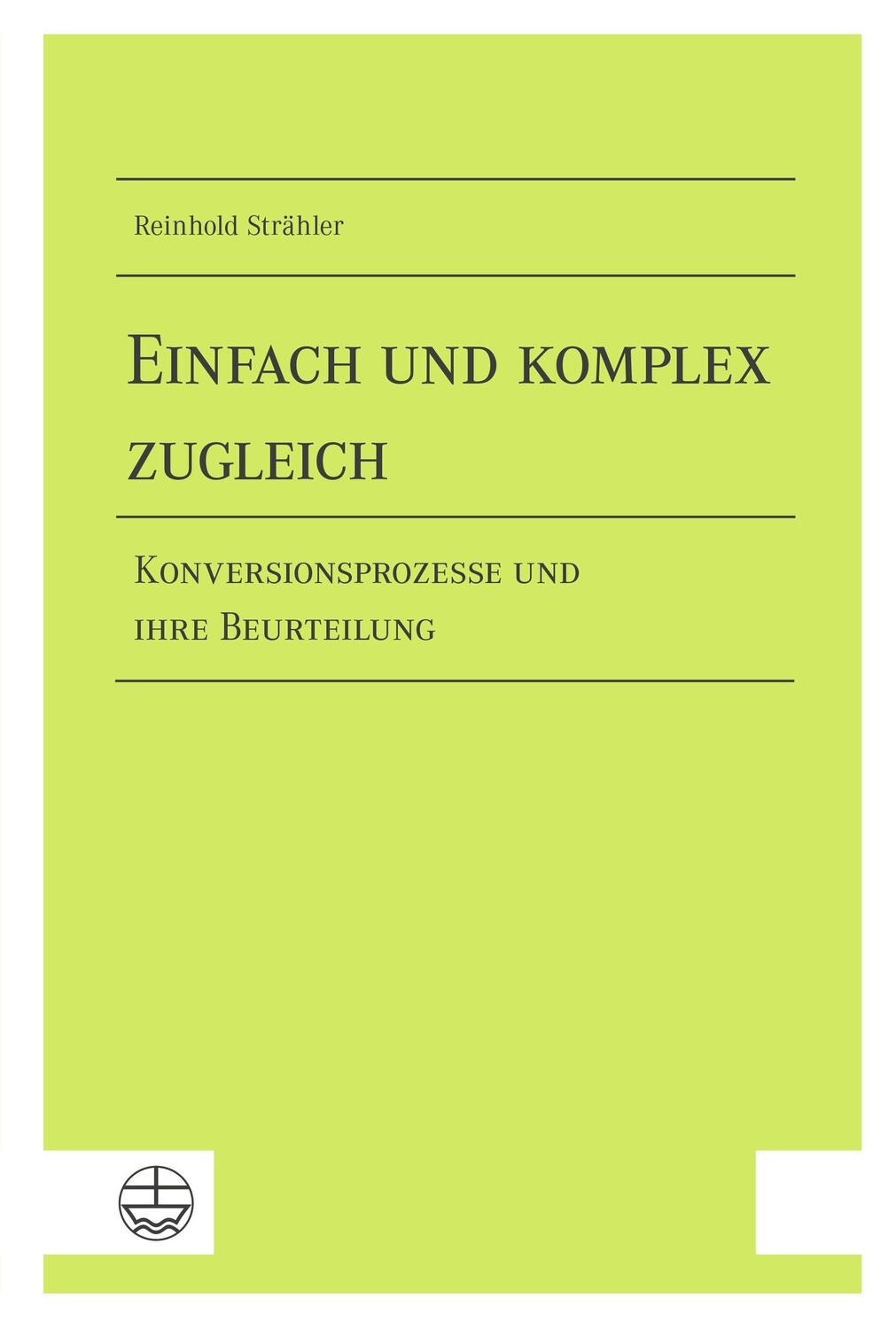 Cover: 9783374069590 | Einfach und komplex zugleich | Reinhold Strähler | Taschenbuch | 2021