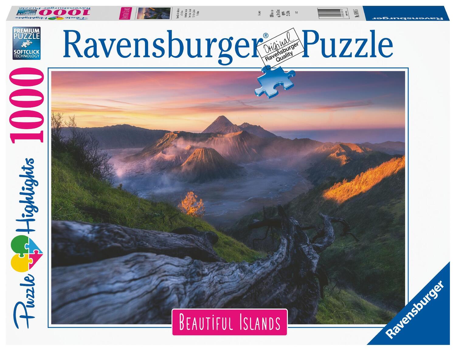 Cover: 4005556169115 | Ravensburger Puzzle Beautiful Islands 16911 - Stratovulkan Bromo,...