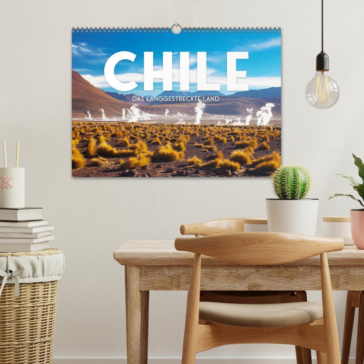 Bild: 9783435004584 | Chile - Das langgestreckte Land. (Wandkalender 2025 DIN A3 quer),...