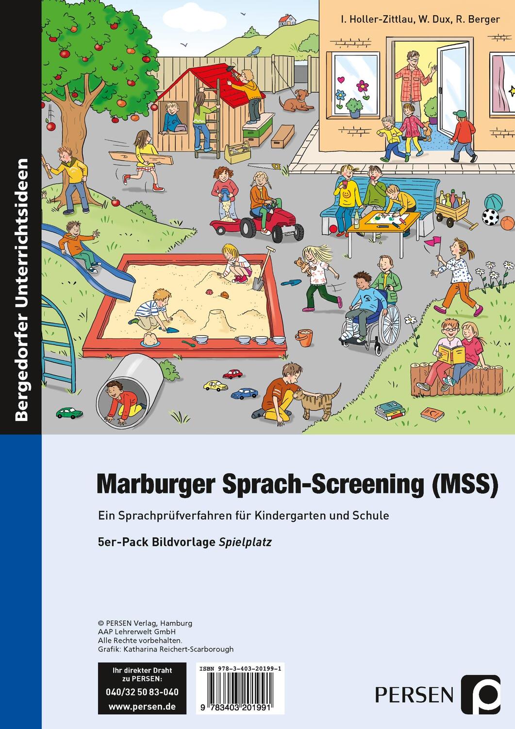 Cover: 9783403201991 | Marburger Sprach-Screening (MSS) - Bildvorlagen | Poster | Deutsch
