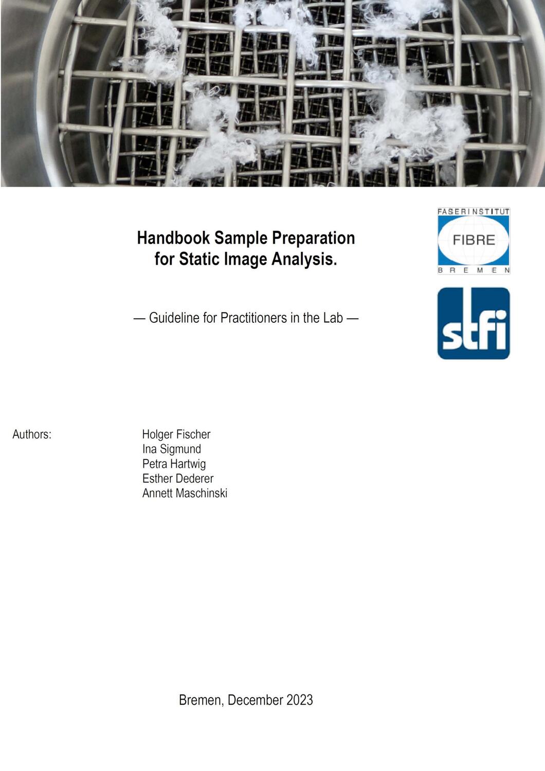 Cover: 9783757886820 | Handbook Sample Preparation for Static Image Analysis | Taschenbuch