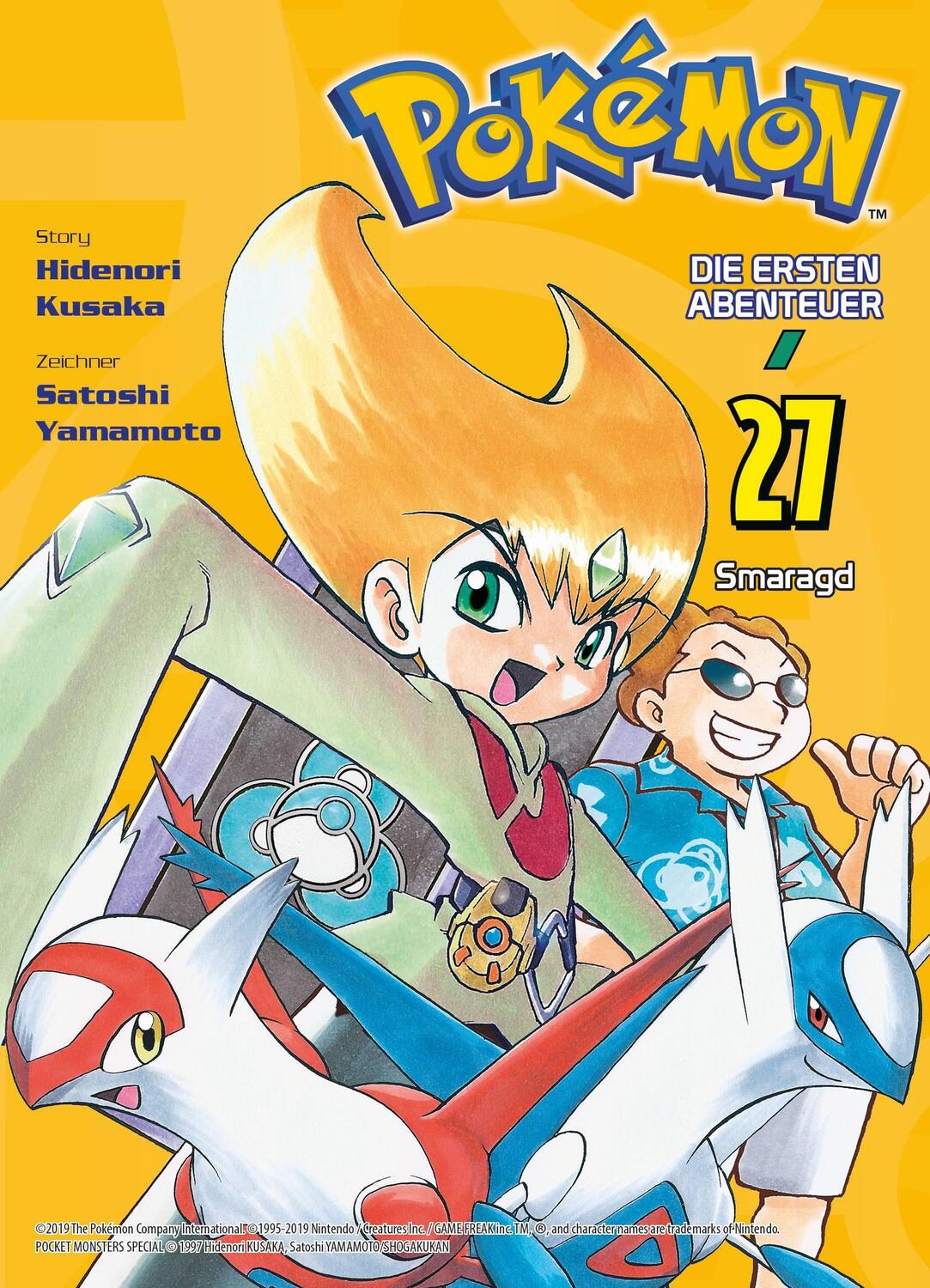 Cover: 9783741613876 | Pokémon - Die ersten Abenteuer | Bd. 27: Smaragd | Kusaka (u. a.)