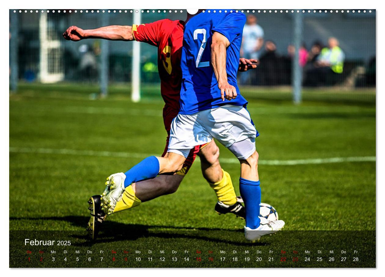 Bild: 9783383933851 | Fußball - pure Leidenschaft (Wandkalender 2025 DIN A2 quer),...