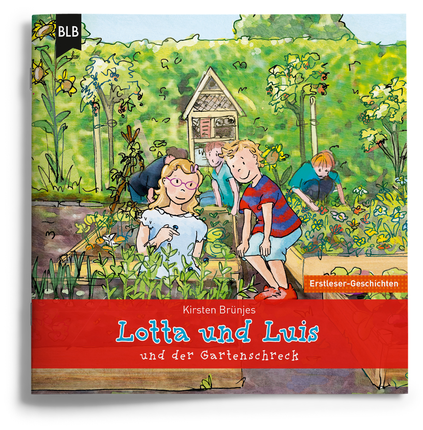 Cover: 9783955681401 | Lotta und Luis und der Gartenschreck | Kirsten Brünjes | Broschüre
