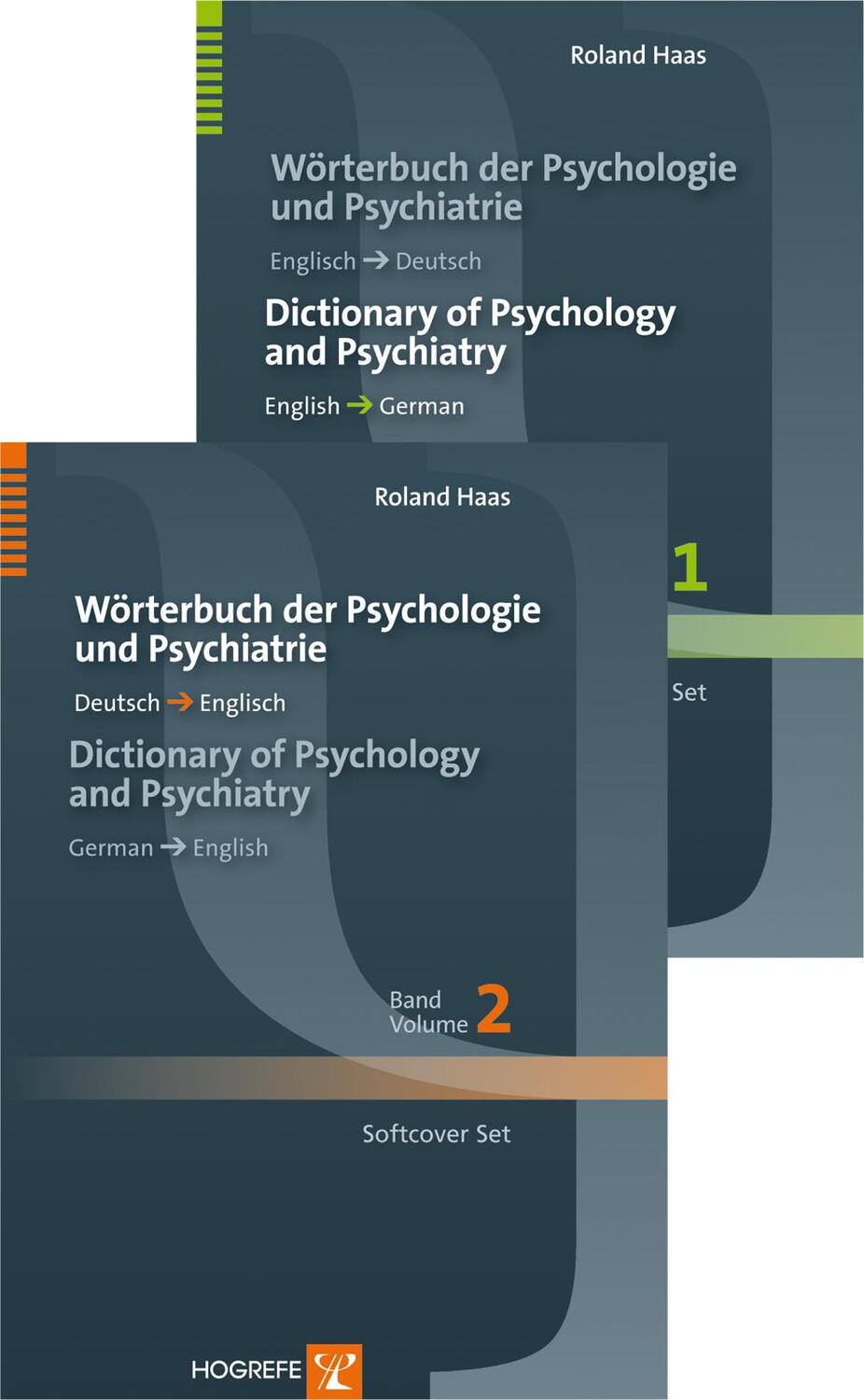 Cover: 9780889374508 | Wörterbuch der Psychologie und Psychiatrie / Dictionary of...