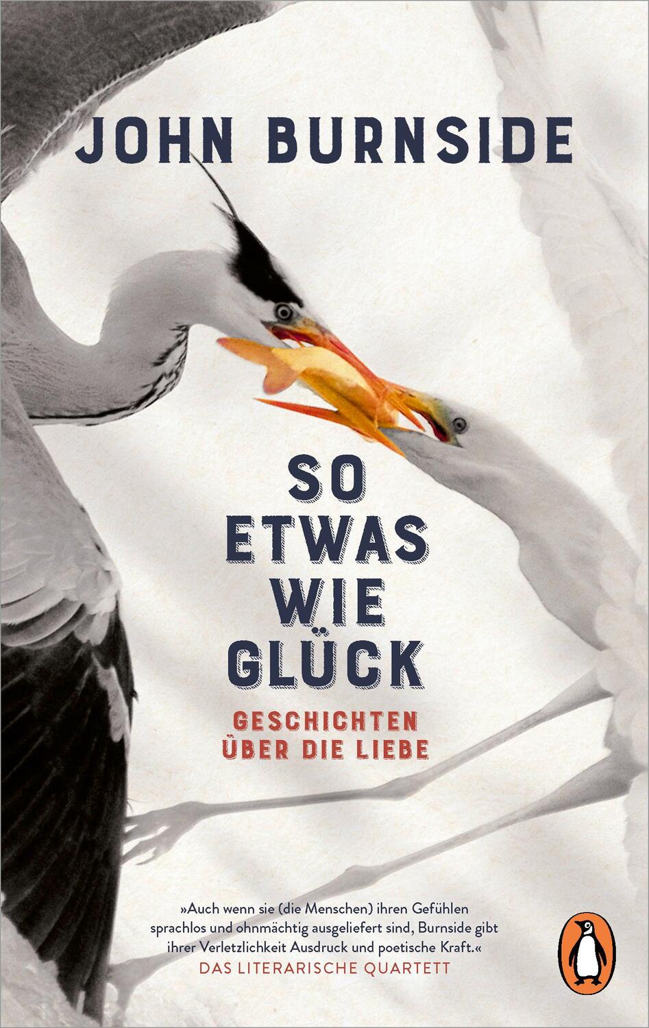 Cover: 9783328112365 | So etwas wie Glück | Geschichten über die Liebe | John Burnside | Buch