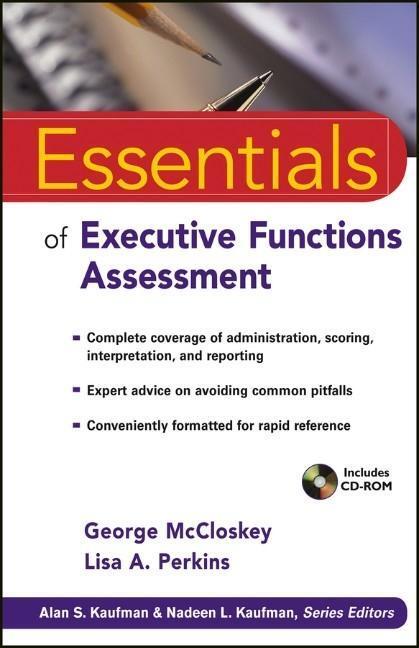 Cover: 9780470422021 | Essentials of Executive Functions Assessment | McCloskey (u. a.)