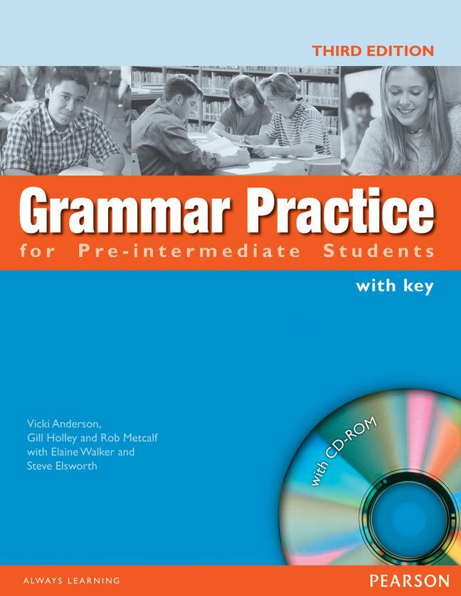 Cover: 9781405852968 | Grammar Practice for Pre-Intermediate Student Book with Key Pack