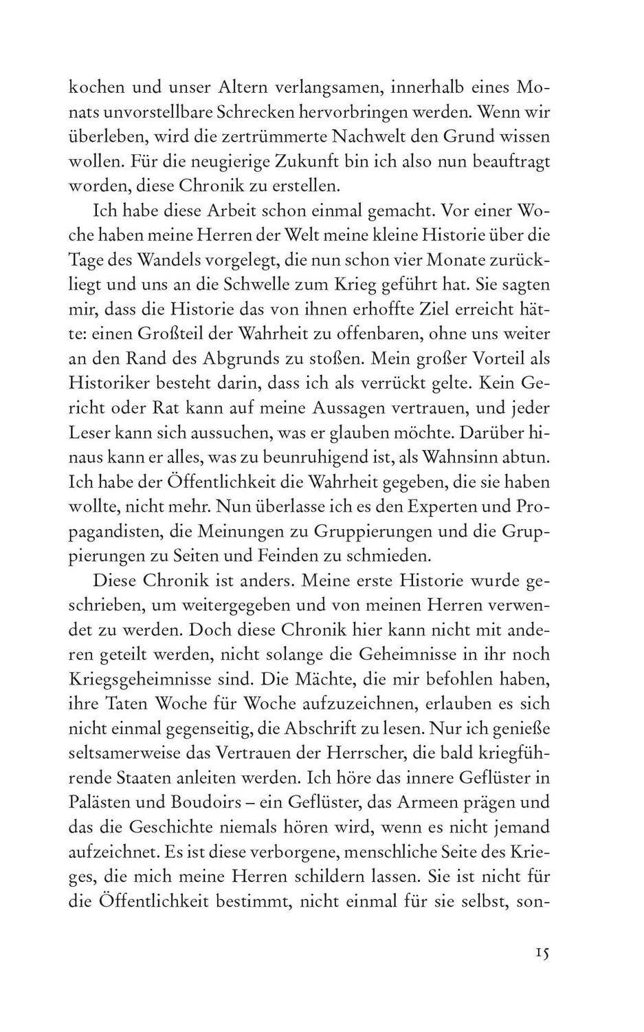 Bild: 9783833242762 | Der Wille zum Kampf | Ada Palmer | Taschenbuch | 560 S. | Deutsch