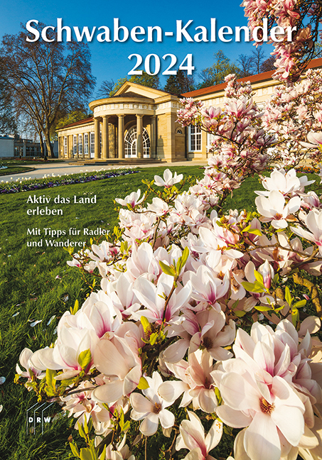 Cover: 9783871819551 | Schwaben-Kalender 2024 | Aktiv das Land erleben | DRW-Verlag | 14 S.