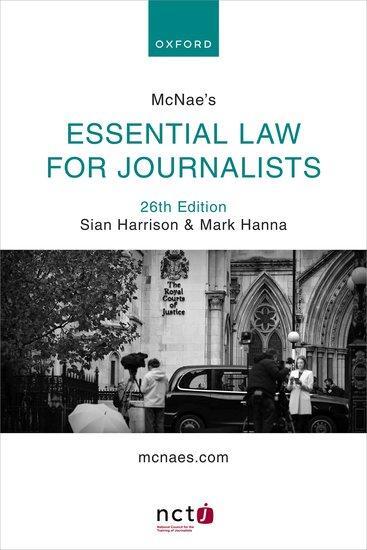 Cover: 9780192847706 | McNae's Essential Law for Journalists | Sian Harrison (u. a.) | Buch