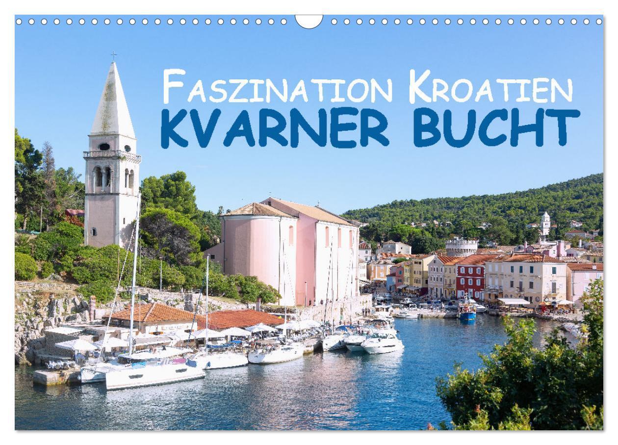 Cover: 9783435026050 | Faszination Kroatien ¿ Kvarner Bucht (Wandkalender 2025 DIN A3...