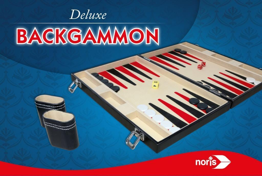 Cover: 4000826017127 | Deluxe Backgammon Koffer - 15" | Noris Spiele | Spiel | Deutsch | 2018