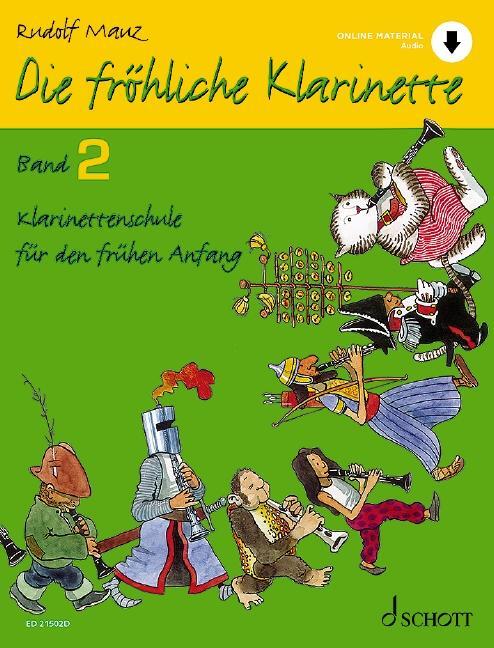 Cover: 9783795724252 | Die fröhliche Klarinette Band 2 | Rudolf Mauz | Broschüre | Deutsch