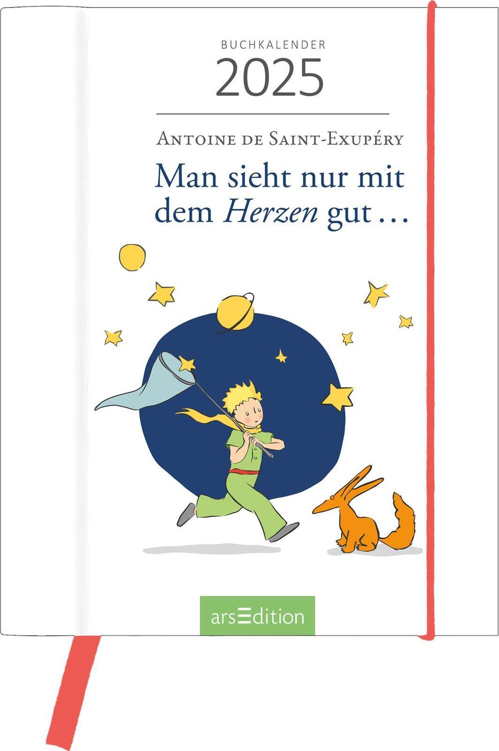 Bild: 4014489132967 | Taschenkalender Man sieht nur mit dem Herzen gut ... 2025 | Buch