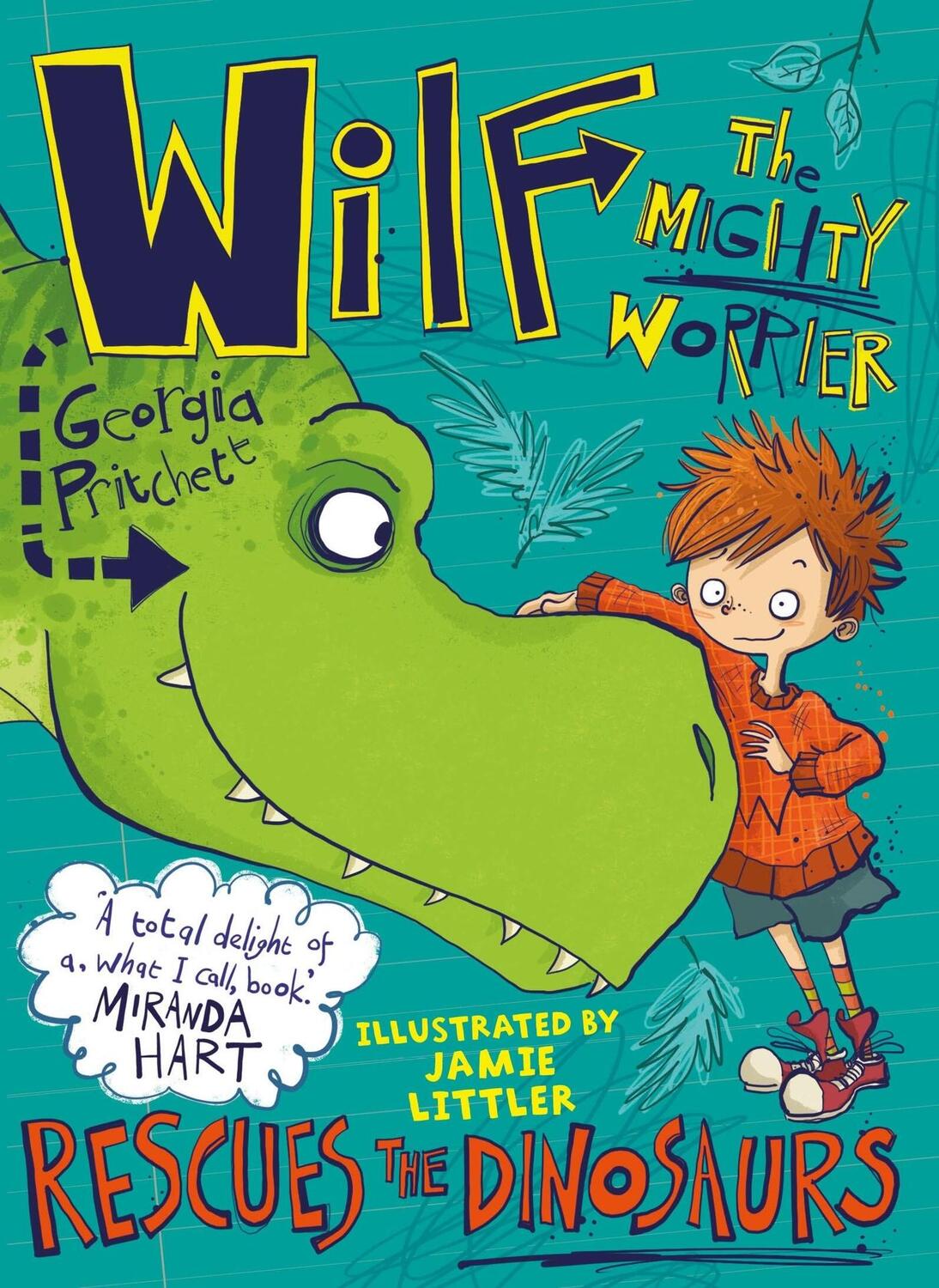 Cover: 9781784298739 | Wilf the Mighty Worrier Rescues the Dinosaurs | Book 5 | Pritchett