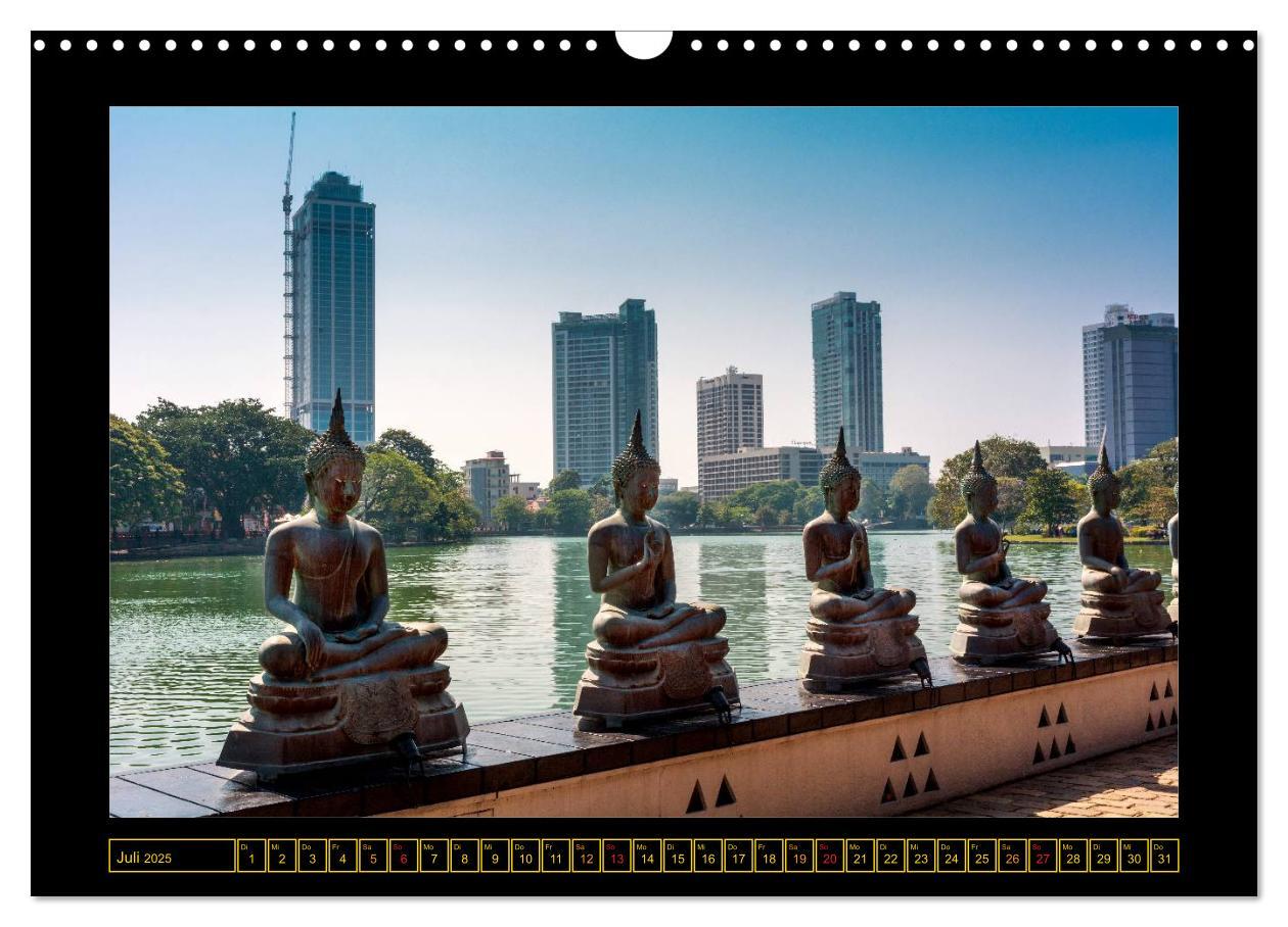 Bild: 9783435480333 | Sri Lanka - Landschaft und Kultur (Wandkalender 2025 DIN A3 quer),...