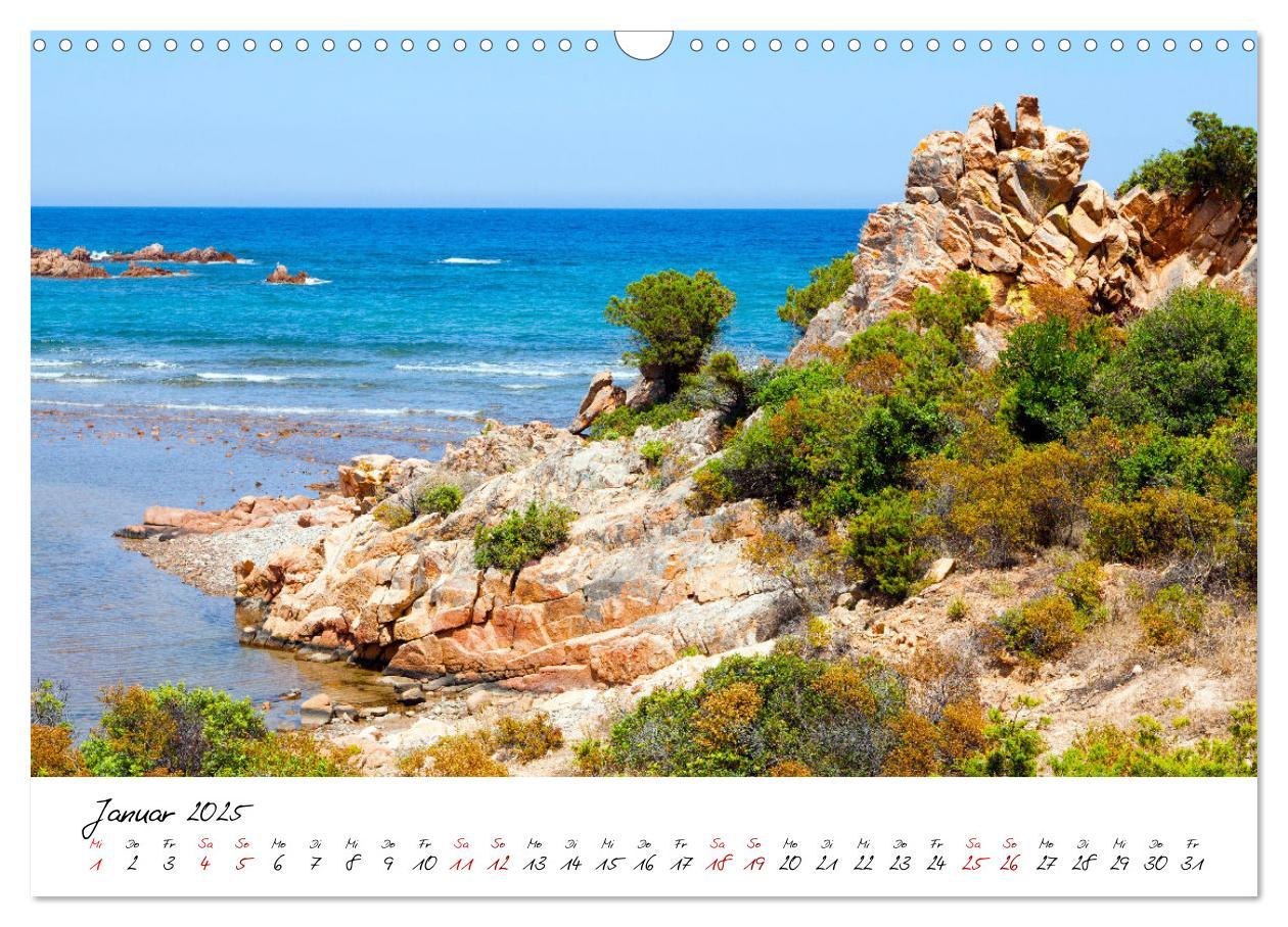 Bild: 9783383896620 | Sardinien - Die Schöne im Meer (Wandkalender 2025 DIN A3 quer),...