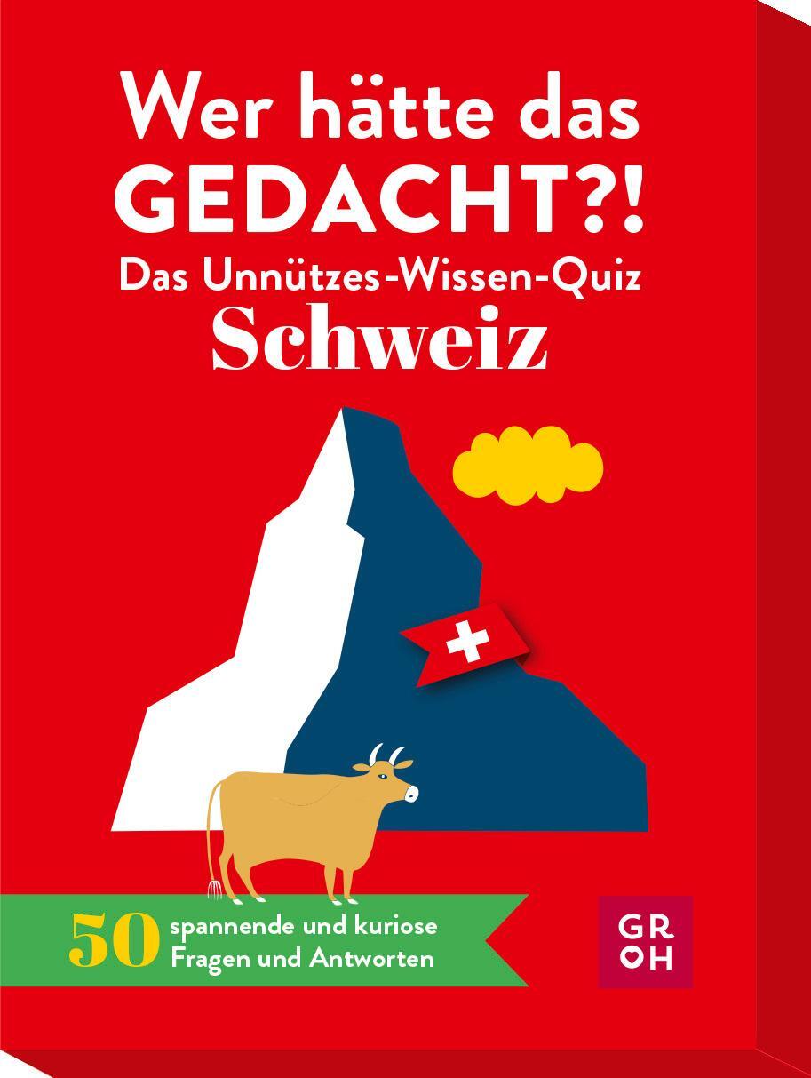 Cover: 4036442011416 | Wer hätte das gedacht?! Das Unnützes-Wissen-Quiz Schweiz | Novel