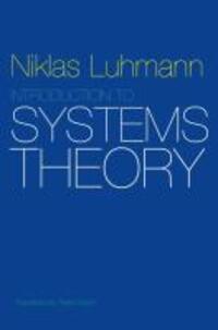 Cover: 9780745645728 | Introduction to Systems Theory | Niklas Luhmann | Taschenbuch | 300 S.
