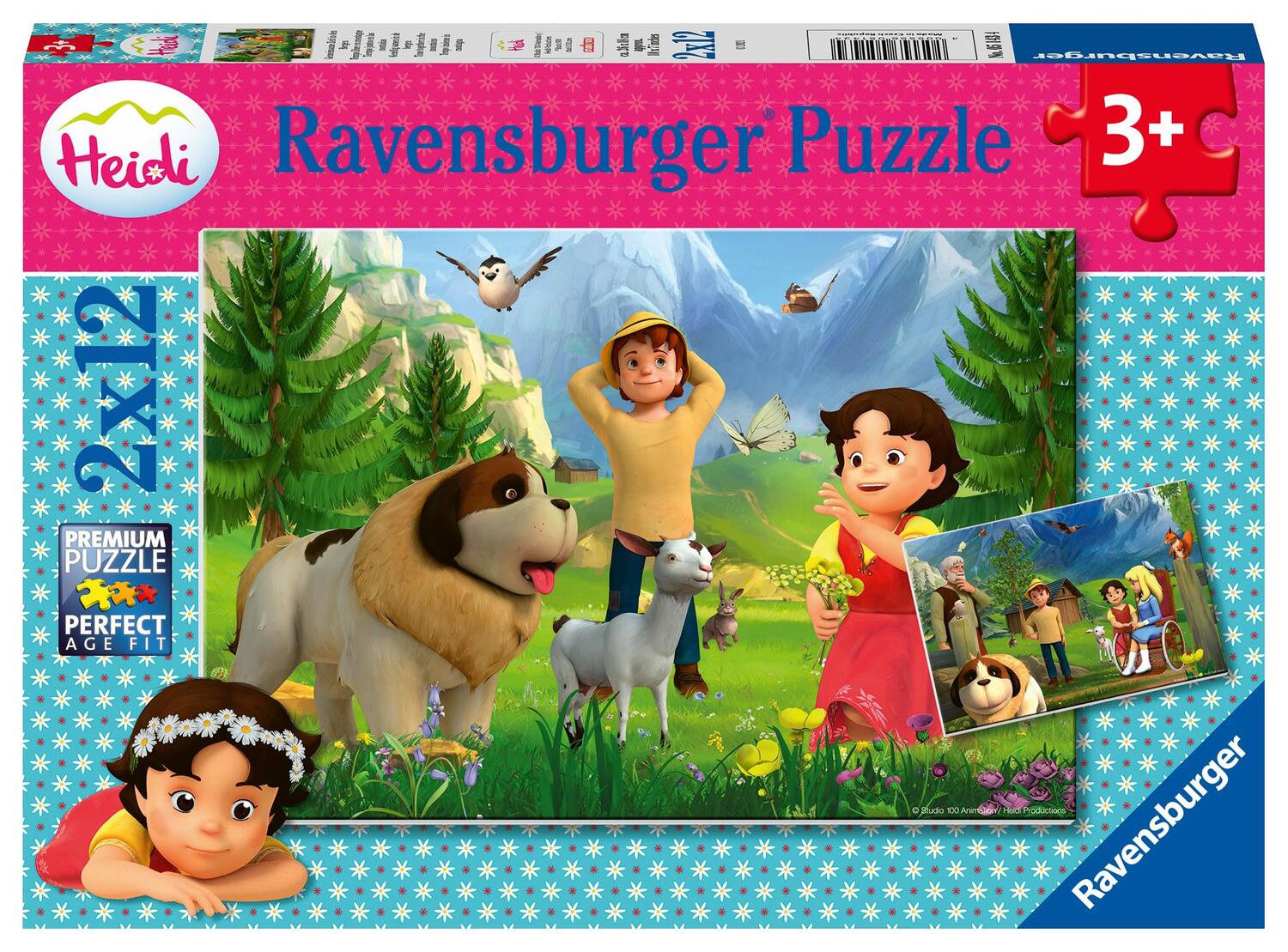 Cover: 4005556051434 | Ravensburger Kinderpuzzle - 05143 Gemeinsame Zeit in den Bergen -...