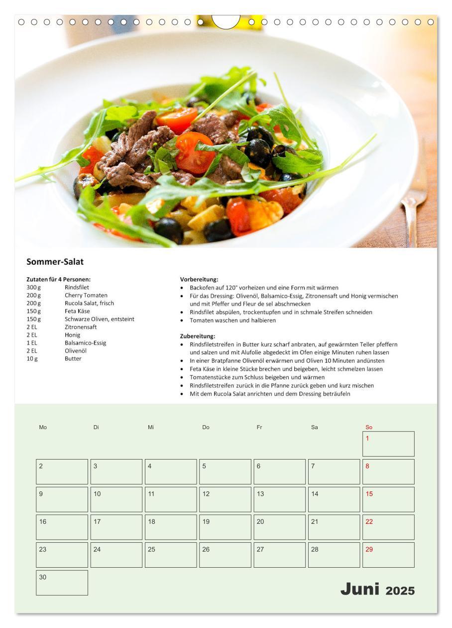 Bild: 9783435932016 | Der tolle Rezeptkalender (Wandkalender 2025 DIN A3 hoch), CALVENDO...