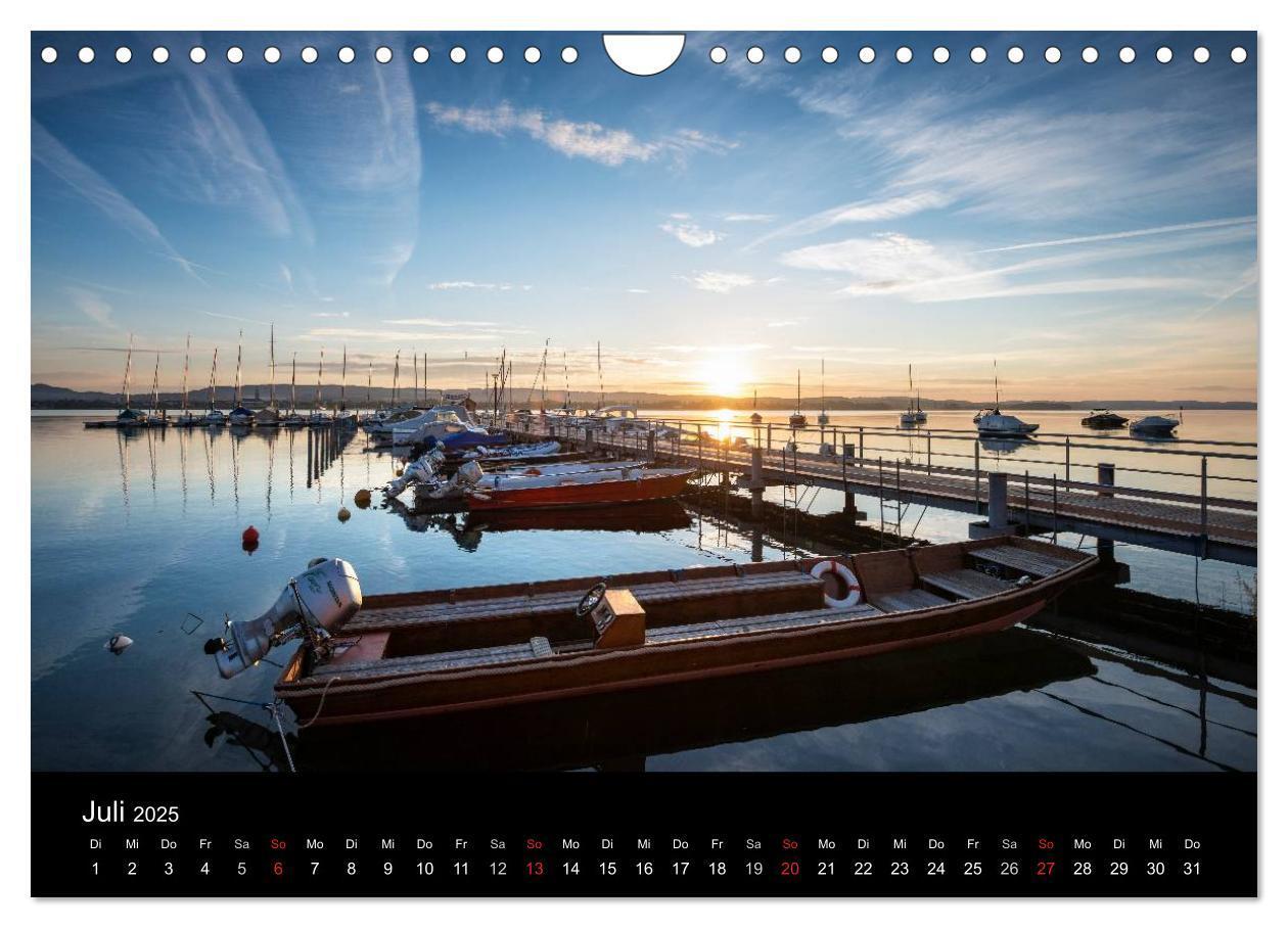 Bild: 9783435783922 | Bodensee - Uferlandschaften im schönsten Licht 2025 (Wandkalender...