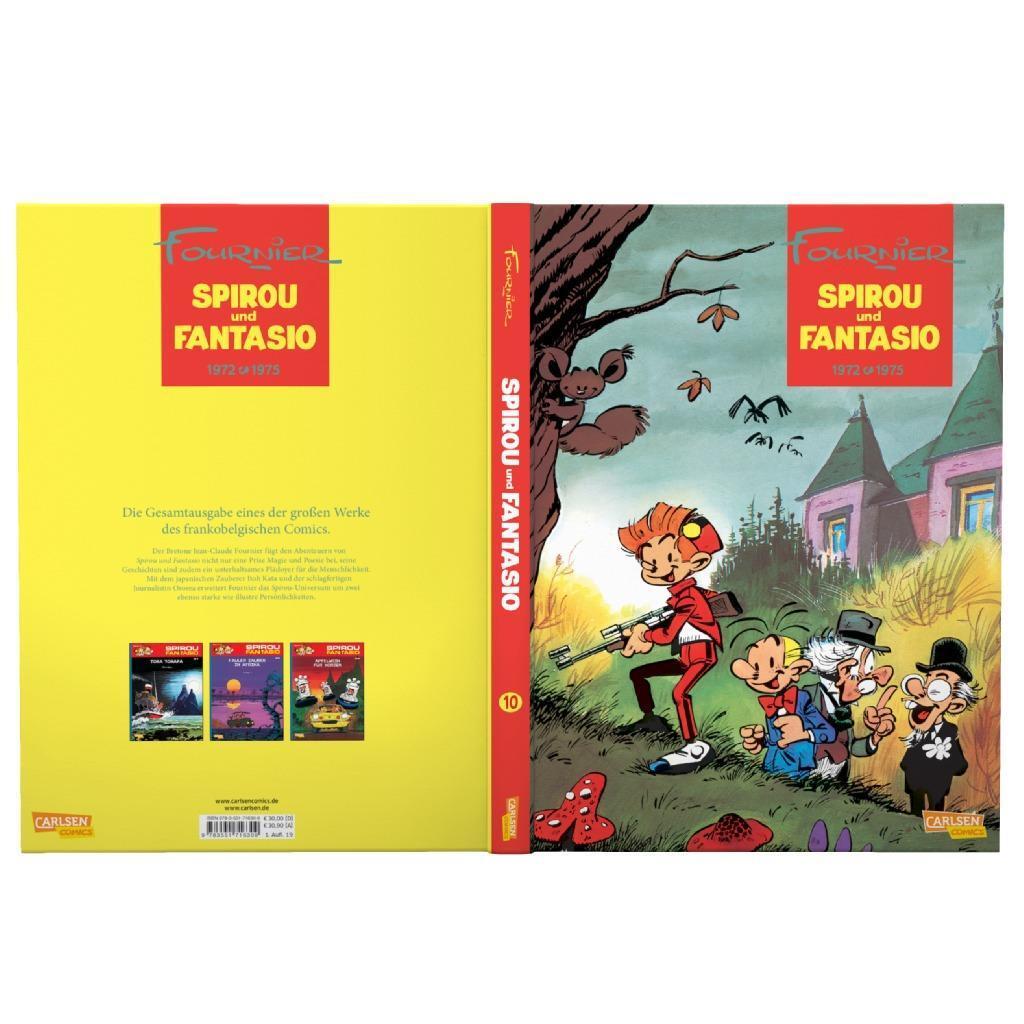 Bild: 9783551716309 | Spirou und Fantasio Gesamtausgabe 10: 1972-1975 | Jean-Claude Fournier