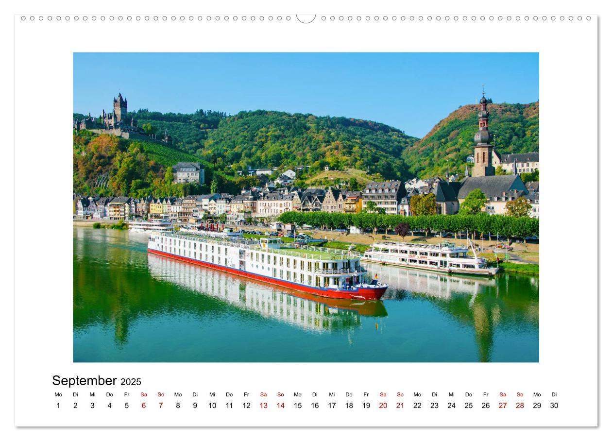 Bild: 9783435282234 | Cochem - an der Mosel (Wandkalender 2025 DIN A2 quer), CALVENDO...