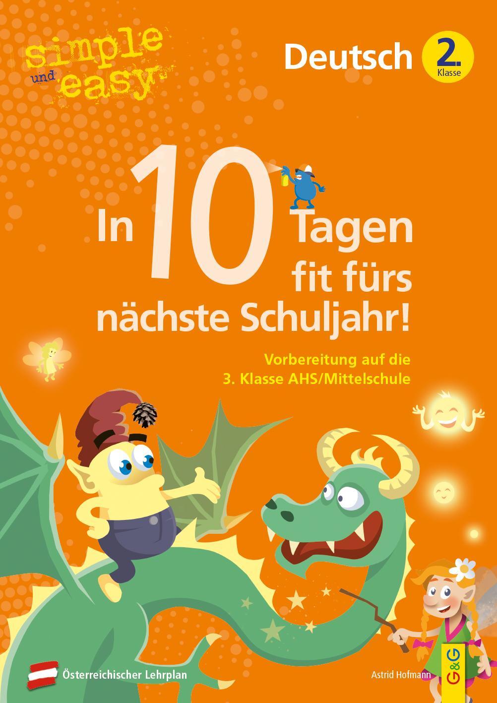 Cover: 9783707425062 | simple und easy In 10 Tagen fit fürs nächste Schuljahr! Deutsch 2