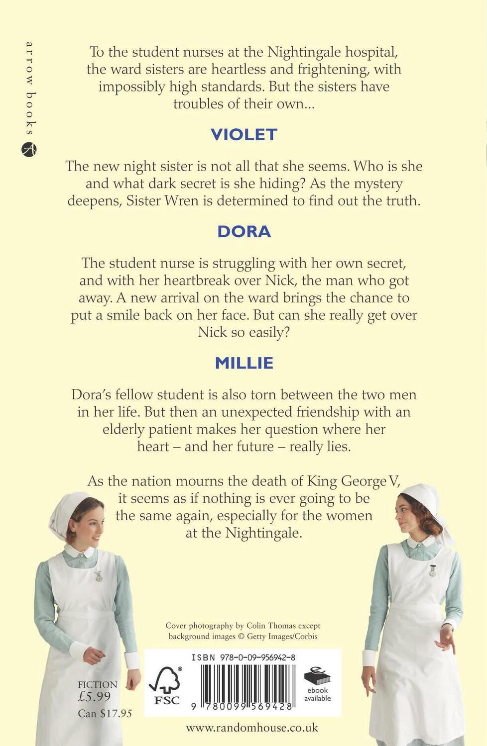 Rückseite: 9780099569428 | The Nightingale Sisters | (Nightingales 2) | Donna Douglas | Buch
