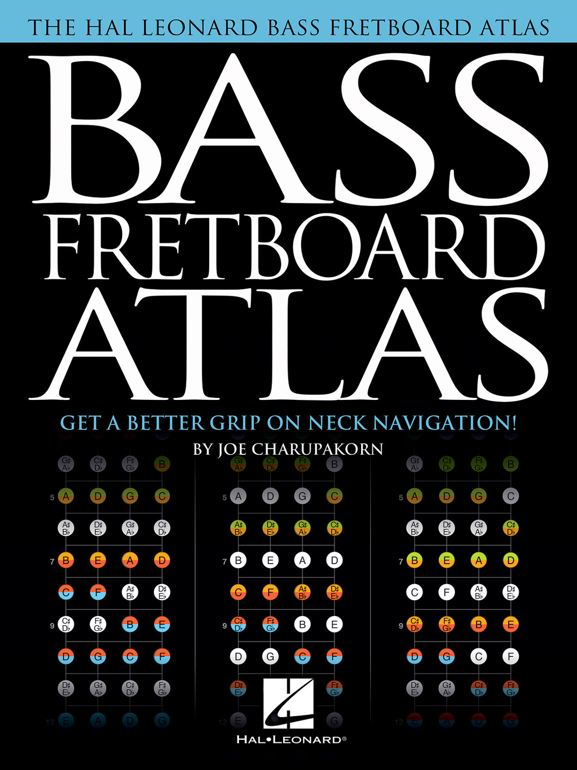 Cover: 888680655044 | Bass Fretboard Atlas | Get a Better Grip on Neck Navigation! | Buch