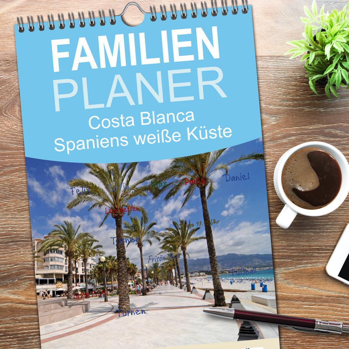 Bild: 9783457112632 | Familienplaner 2025 - Costa Blanca - Spaniens weiße Küste mit 5...