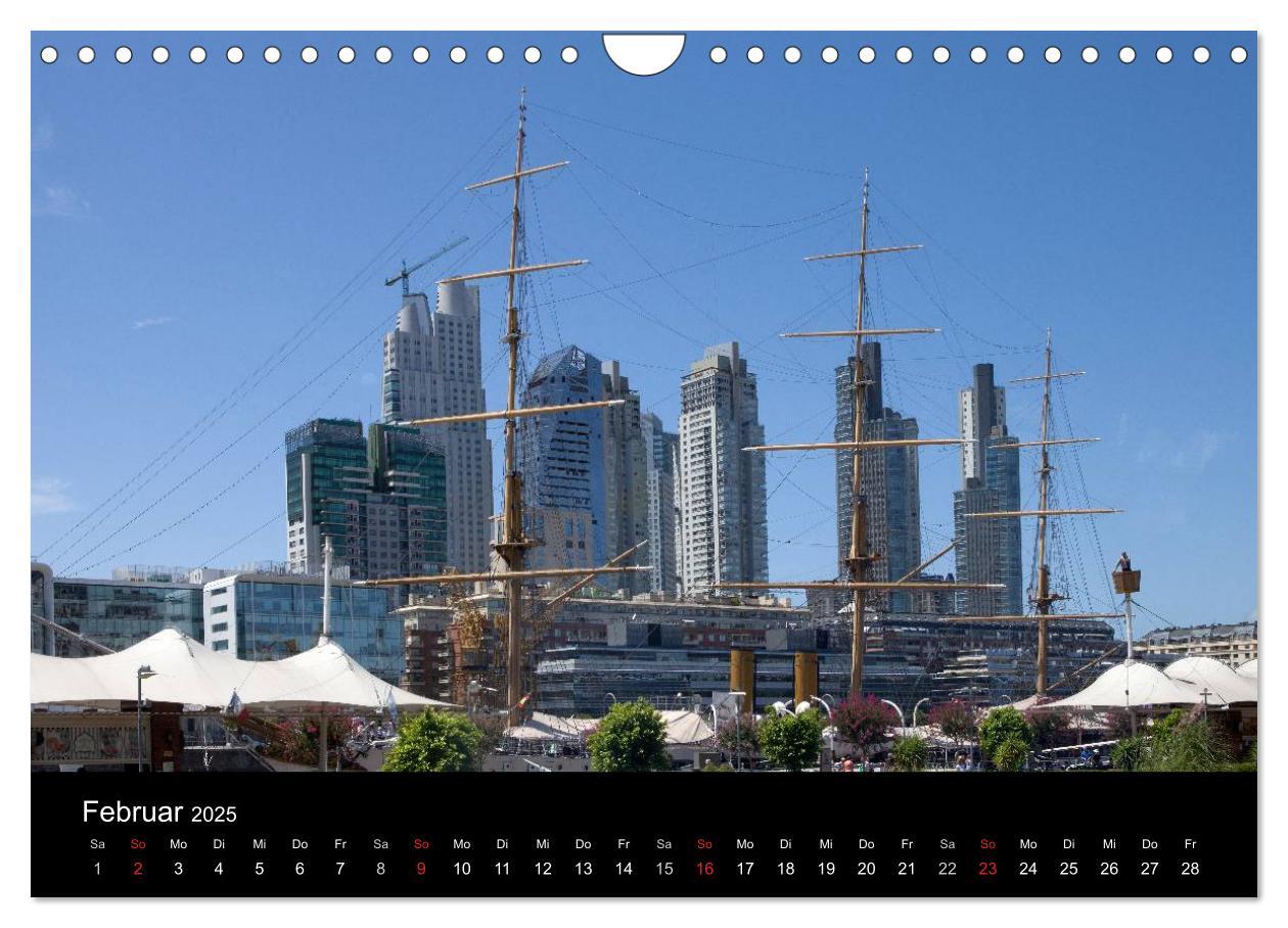 Bild: 9783435644995 | Buenos Aires (Wandkalender 2025 DIN A4 quer), CALVENDO Monatskalender