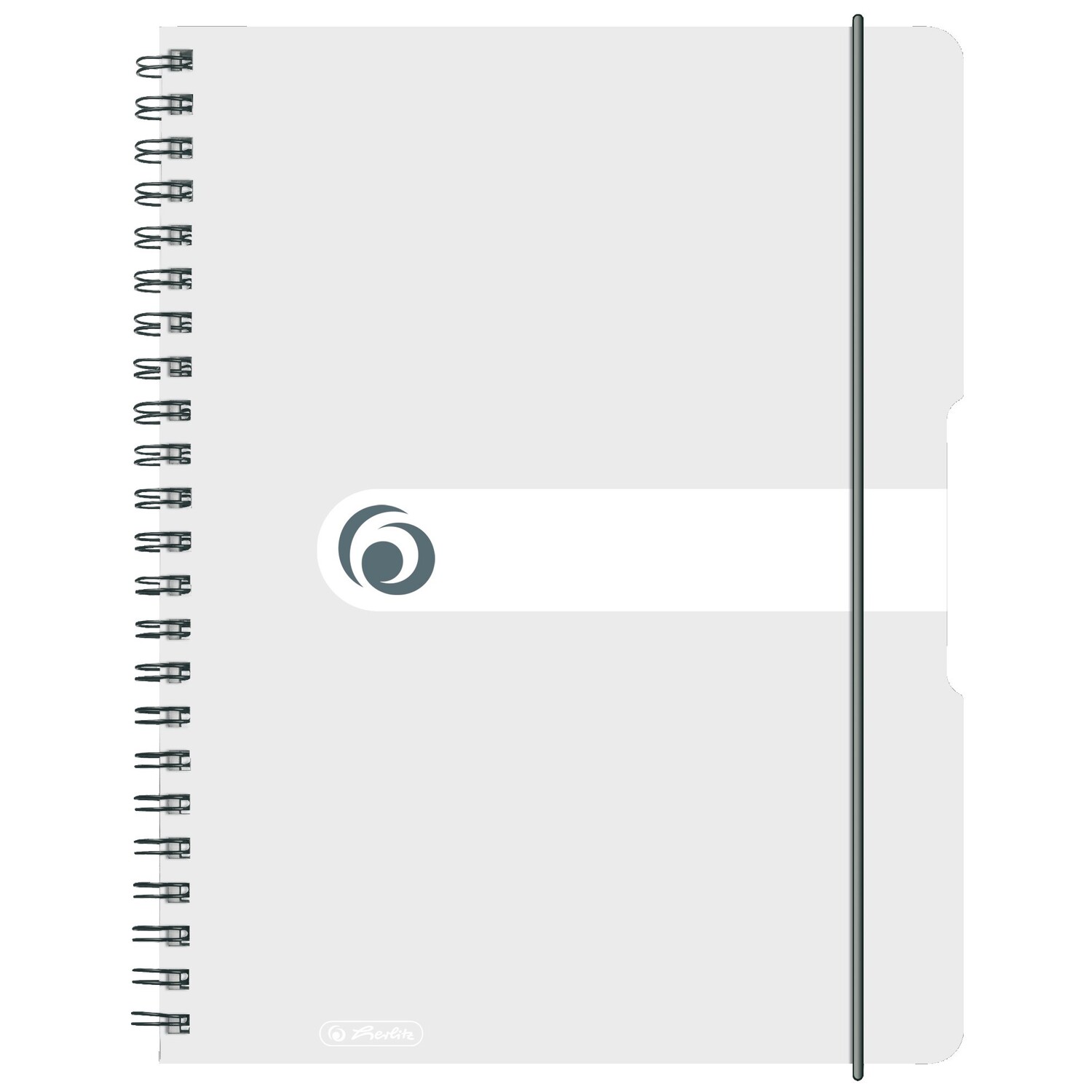 Cover: 4008110464527 | Herlitz Spiralblock A4 to go 80 Blatt kariert transparent | 11293107