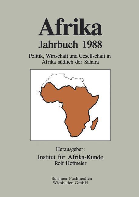 Cover: 9783810007704 | Afrika Jahrbuch 1988 | Rolf Hofmeier | Taschenbuch | Paperback | 1989