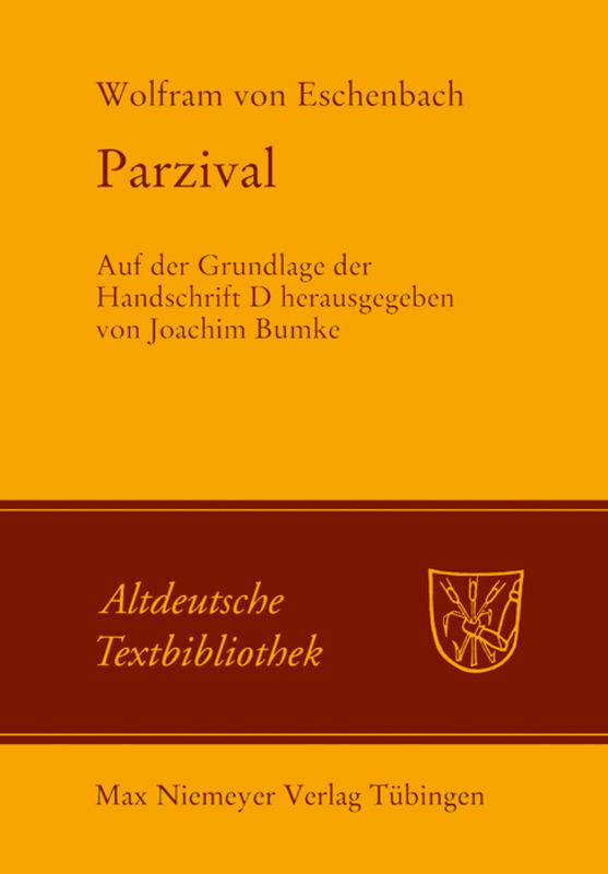 Cover: 9783484202191 | Parzival | Auf der Grundlage der Handschrift D | Joachim Bumke | Buch