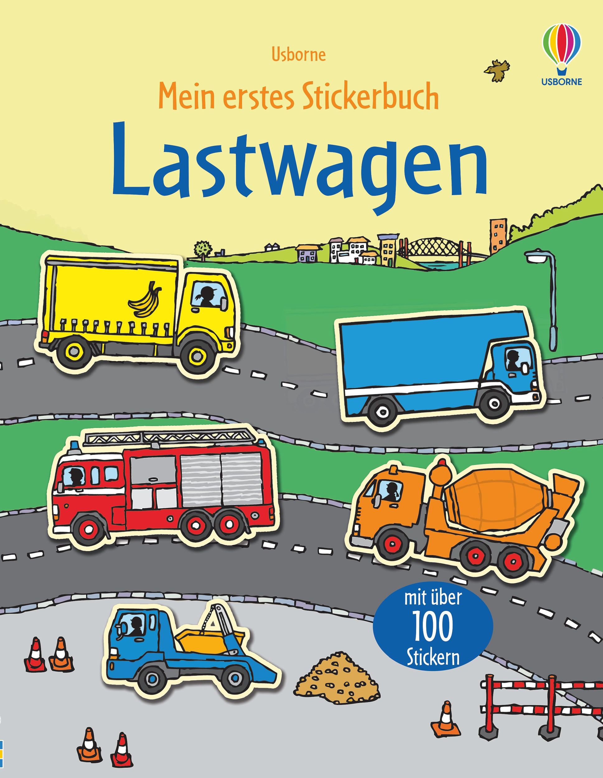 Cover: 9781789414325 | Mein erstes Stickerbuch: Lastwagen | Sam Taplin | Taschenbuch | 24 S.