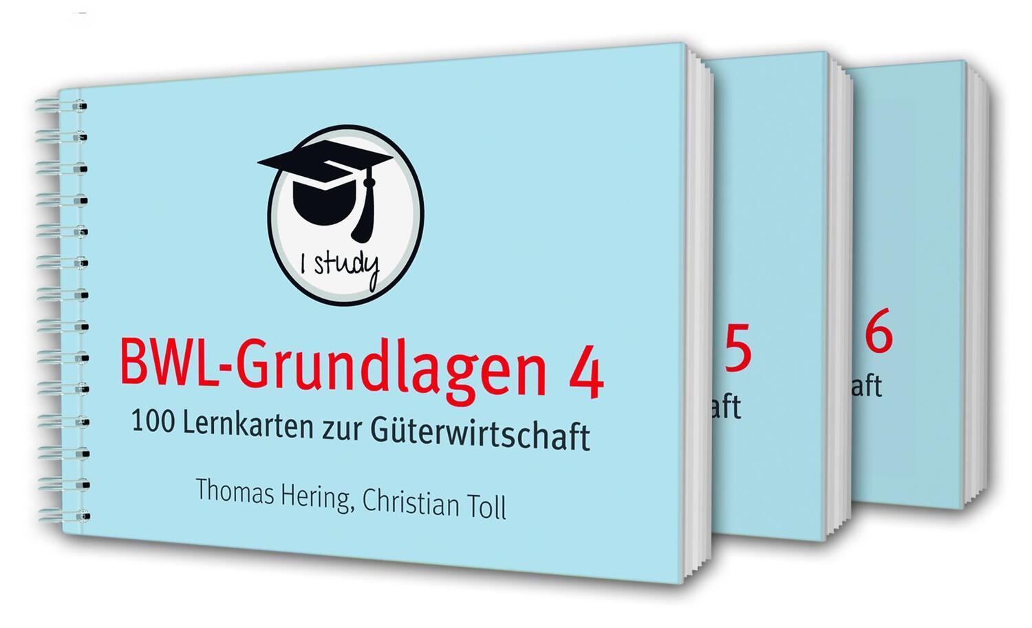 Cover: 9783867648875 | BWL-Grundlagen 4-6. Set | 300 Lernkarten zur Güterwirtschaft | Box
