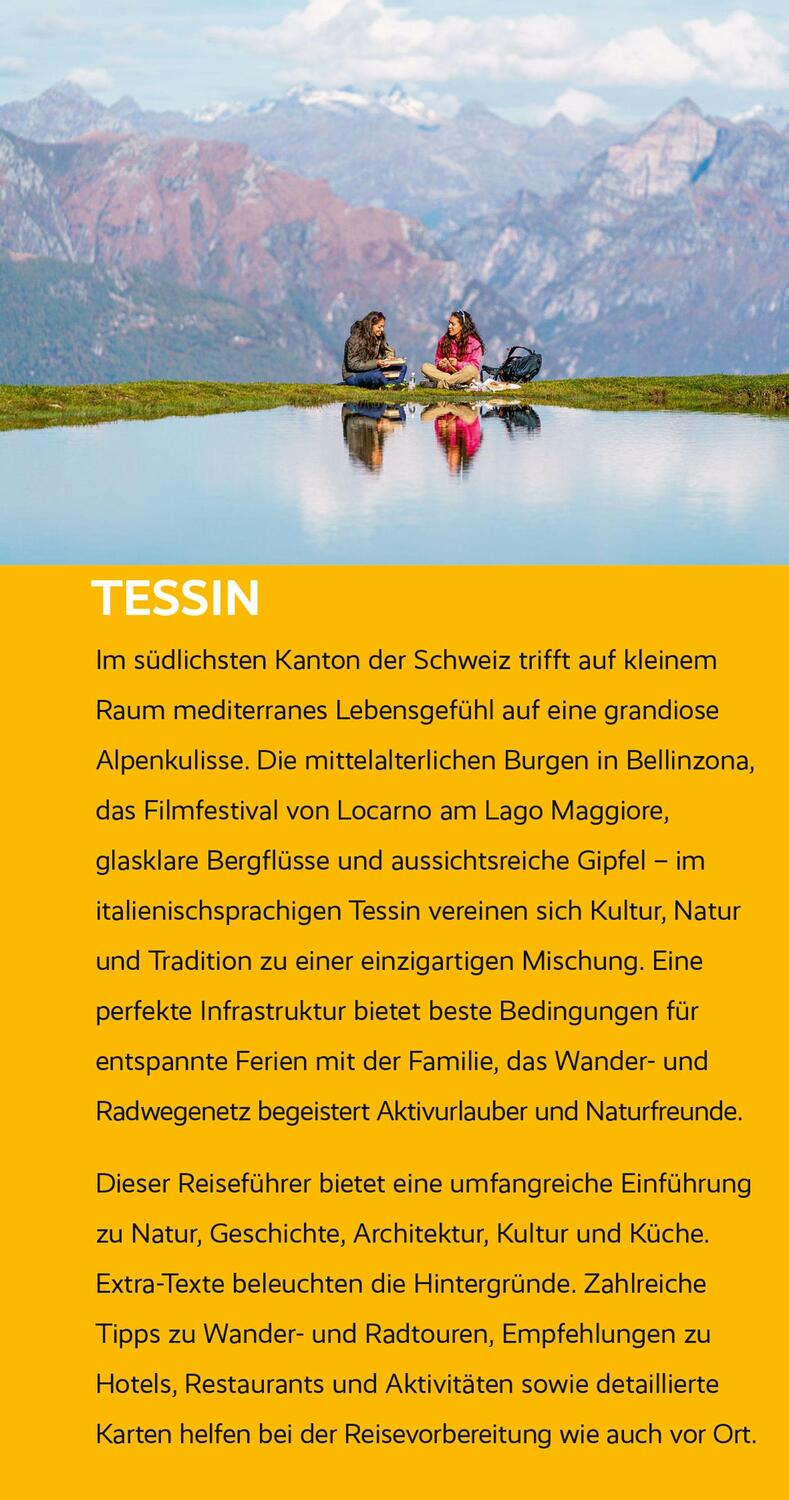 Bild: 9783897946705 | TRESCHER Reiseführer Tessin | Gregor Saladin | Taschenbuch | 328 S.