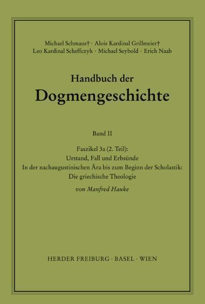 Cover: 9783451007521 | Handbuch der Dogmengeschichte / Bd II: Der trinitarische Gott - Die...