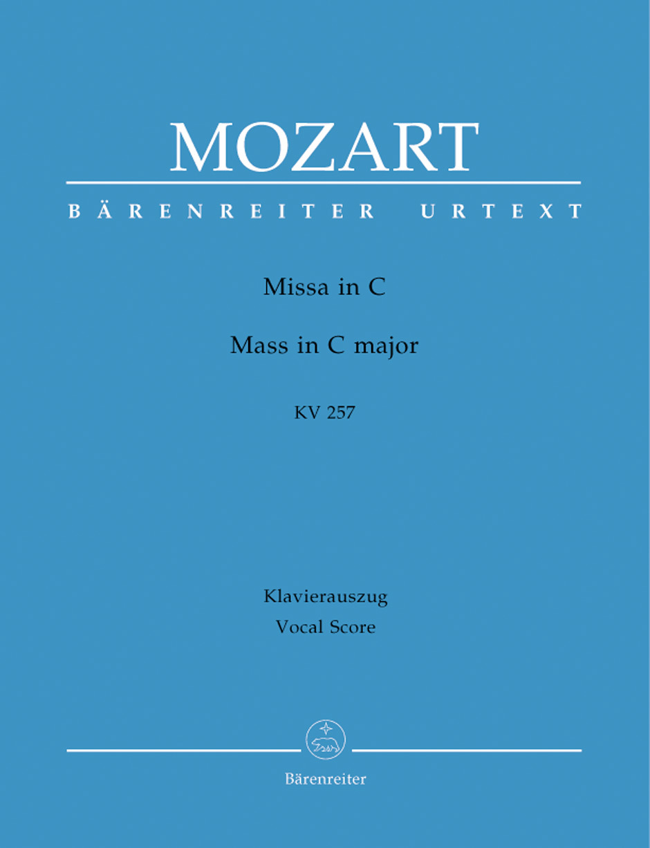Cover: 9790006457632 | Missa in C major K.257 | Wolfgang Amadeus Mozart | Buch