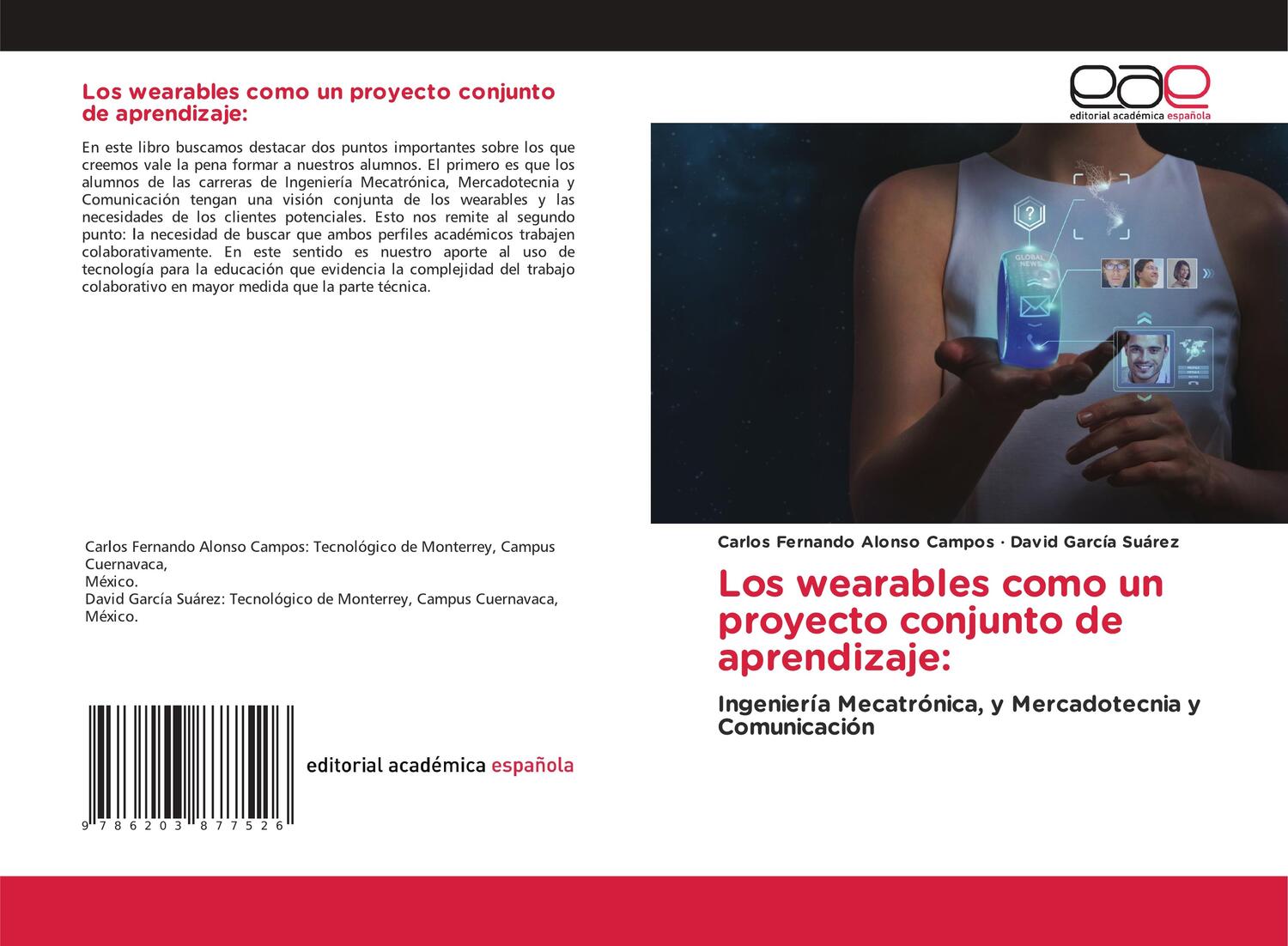 Cover: 9786203877526 | Los wearables como un proyecto conjunto de aprendizaje: | Taschenbuch