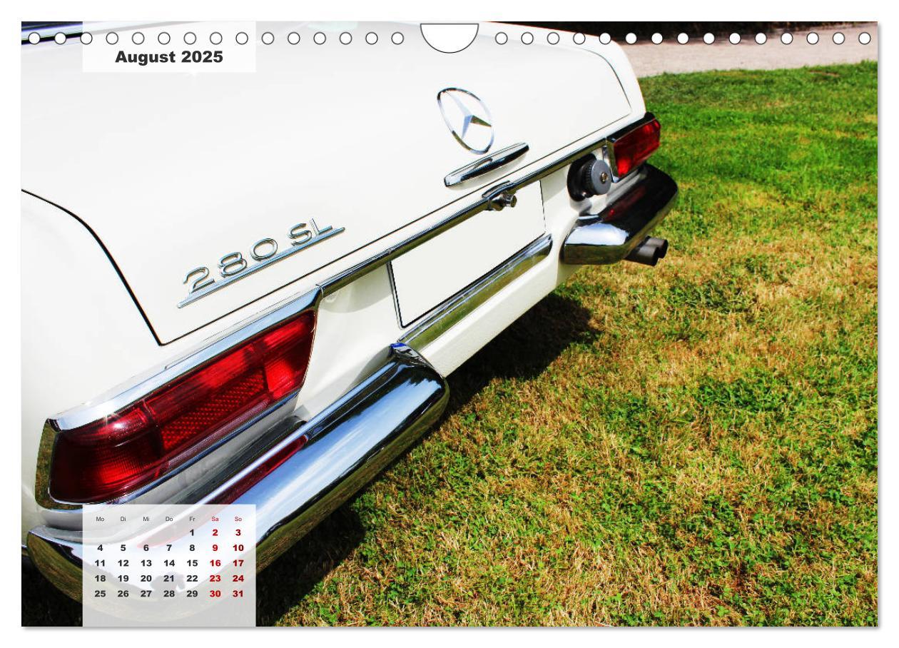 Bild: 9783435337330 | Mercedes Edel &amp; Fein (Wandkalender 2025 DIN A4 quer), CALVENDO...