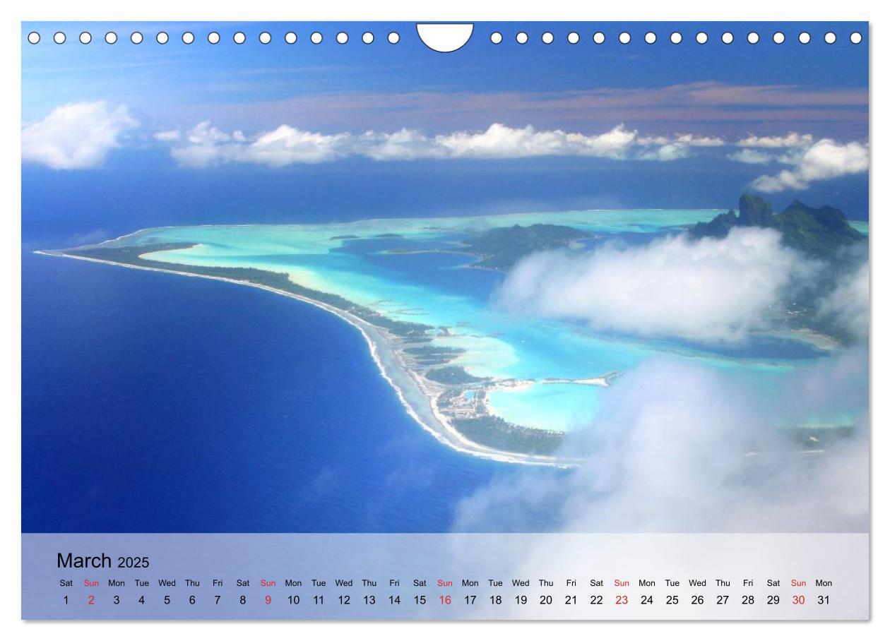 Bild: 9781325960781 | French Polynesia Paradise in the South Pacific (Wall Calendar 2025...