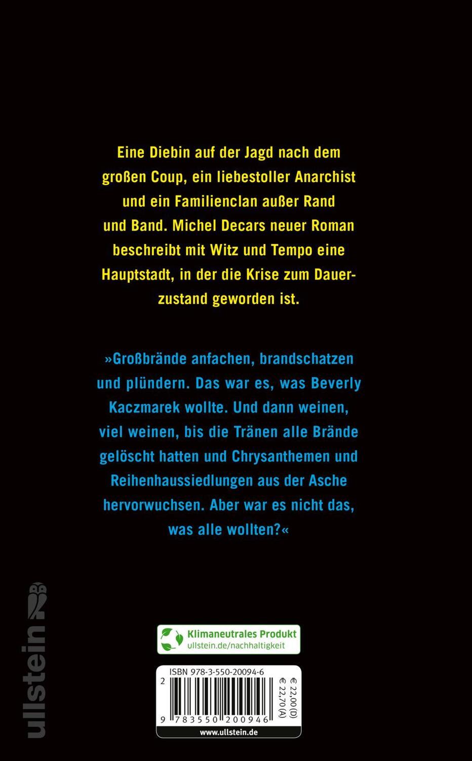 Rückseite: 9783550200946 | Die Kobra von Kreuzberg | Michel Decar | Buch | Deutsch | 2021